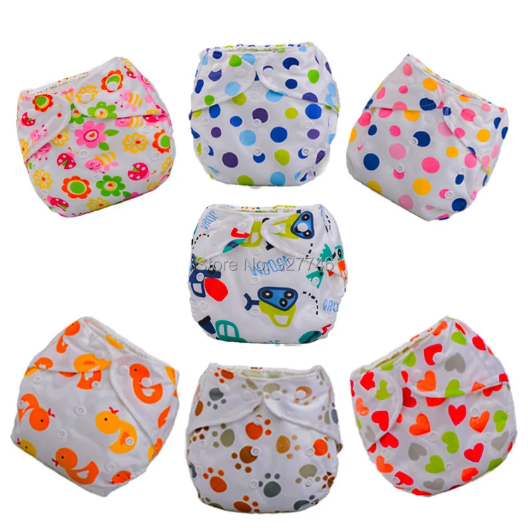 

Baby Diapers Cloth Diaper Reusable Nappies Training Pants Diaper Cover Washable Free Size QD24