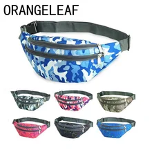 Модные камуфляжные водонепроницаемые поясные сумки с 3 карманами для женщин, поясная сумка, сумка для путешествий, альпинизма