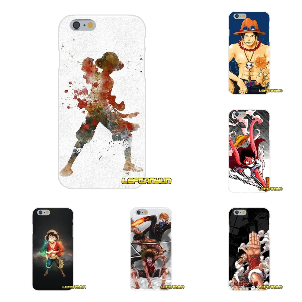 TPU Transparent Skin Cover For Xiaomi Mi6 Mi 6 A1 Max Mix 2 5X 6X Redmi Note 5 5A 4X 4A A4 4 3 Plus Pro One Piece Monkey D Luffy | Мобильные
