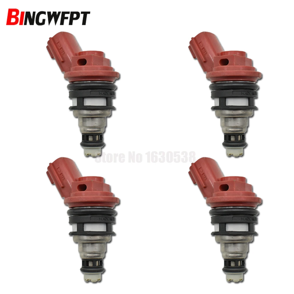 4 шт./лот Топливные форсунки для Nissan NX Sentra X-Trail 1991 1992 1993 1994 2.0L L4 16600-53J03 1660053J03 16600-10Y00