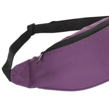 Оптовая 5 * (Мешок Fanny Pack Хип Талии Фестиваль Мешок Денег Пояса Кошелек Отдыха Детей фиолетовый