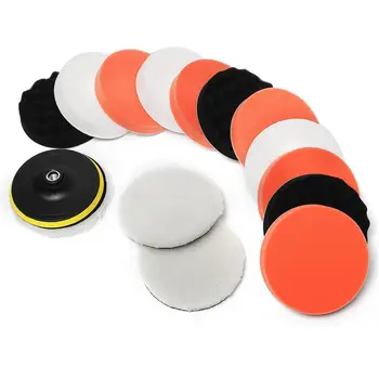 

18 PCS/Set Car Polishing Sponge Pad Waxing Polishing Wheel Wool Ball Tool