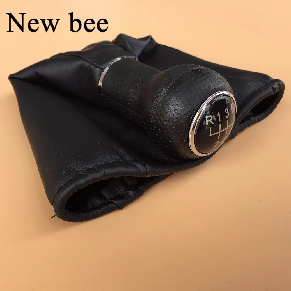 

Newbee Gear Shift Knob Gaiter Boot Cover For Volkswagen VW POLO CLASSIC 6N 6N2 LUPO CADDY SEAT IBIZA 1997 1998 1999 2000 2001
