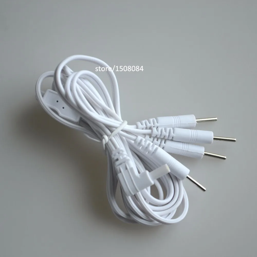 20Pcs Pin 2.35mm 4 in 1 Head Electrode Cable Line Connector Wire digital Tens Acupuncture Therapy Machine Needle Treatment Wire 20Pcs Pin 2.35mm 4 in 1 Head Electrode Cable Line Connector Wire digital Tens Acupuncture Therapy Machine Needle Treatment Wire
