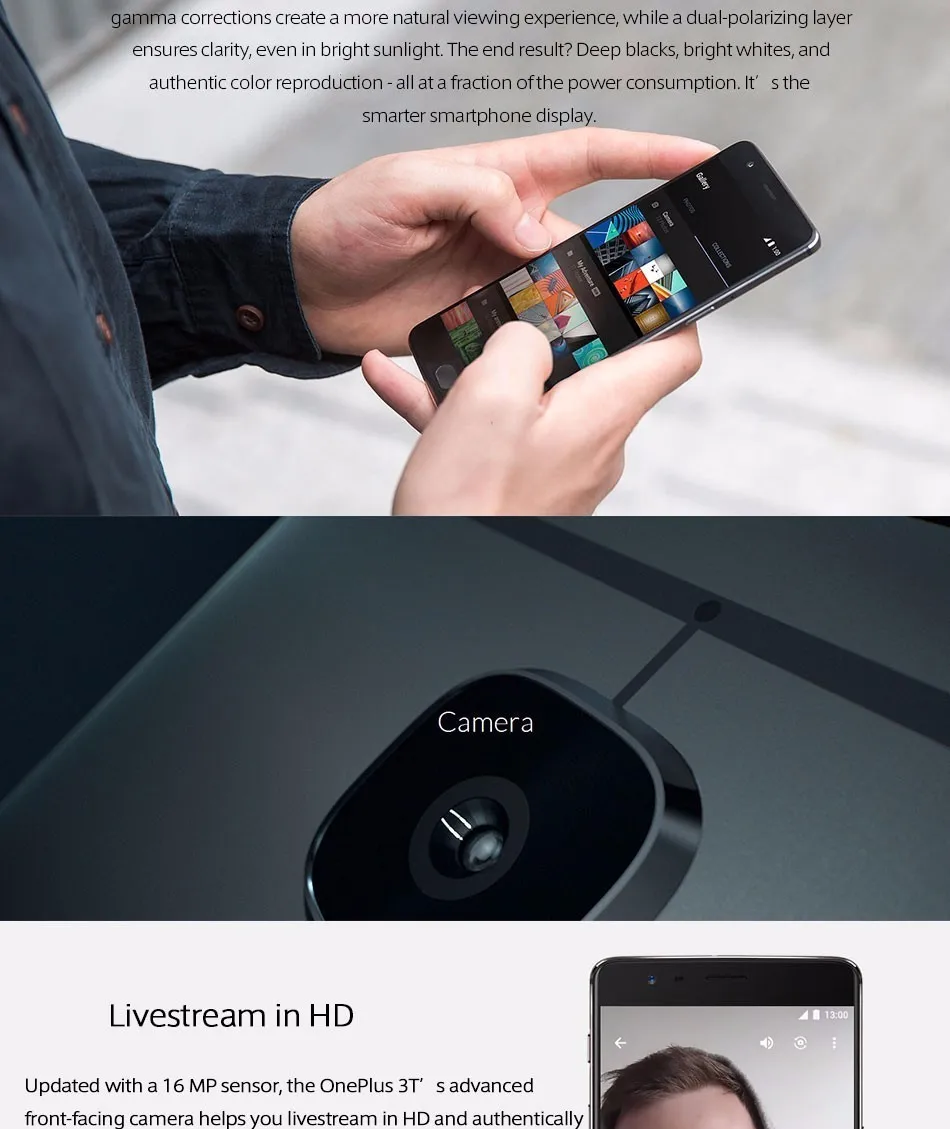 Международная прошивка Oneplus 3T, 4G, LTE, мобильный телефон, 4 ядра Android 6,0 5," FHD 6 ГБ Оперативная память 128 Гб Встроенная память 16.0MP NFC