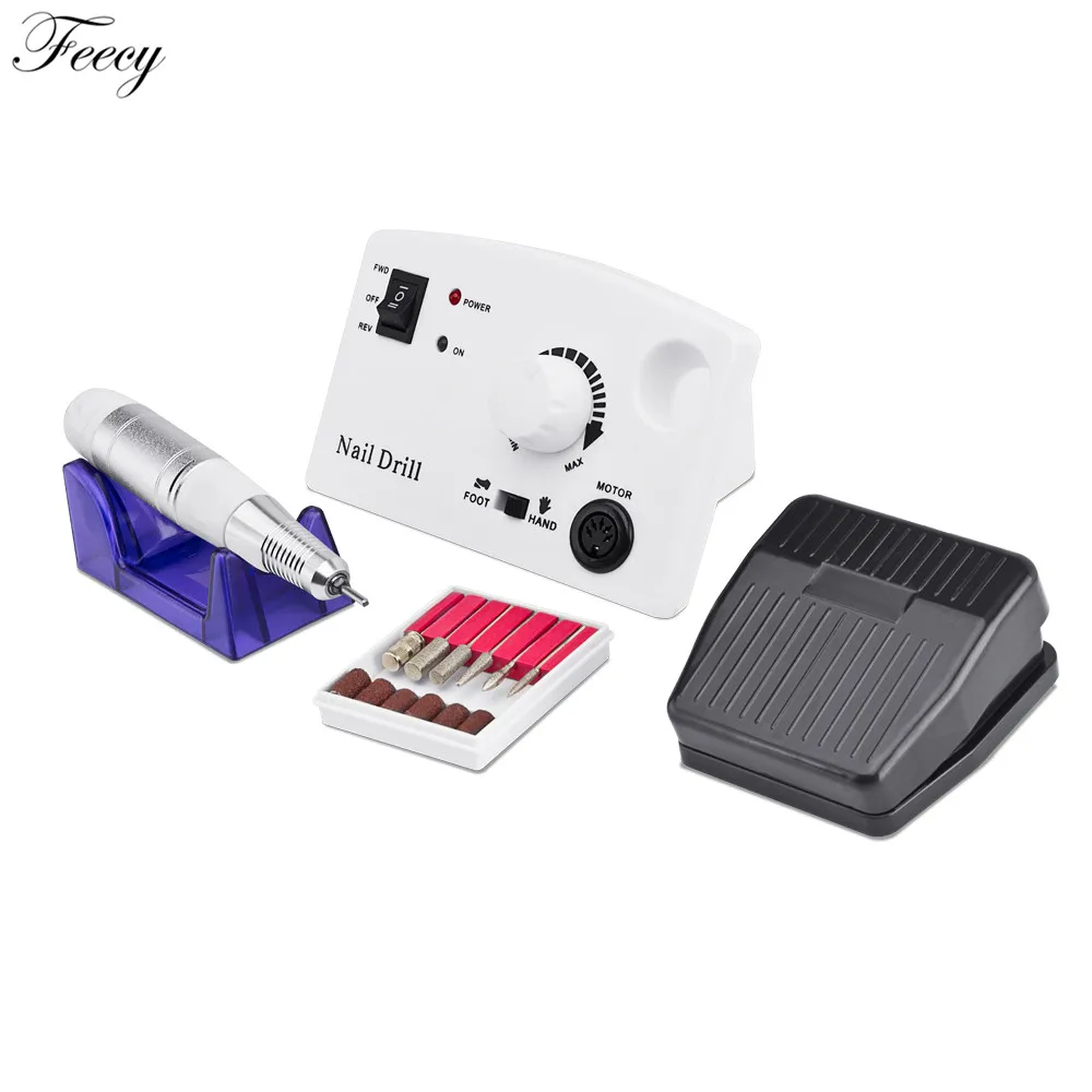

Nail File Drill Machine Maniure Electric Nail Drill Machine 30000 RPM 25W Milling Cutter For Manicure Polish Nail Bits Tool Kits