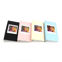 CAIUL фотоальбом для fujifilm instax Square SQ20/SQ10/SQ6/SP-3(64 фото)(3,39x2,83 дюймов) фоторамки-белый/черный/синий/розовый