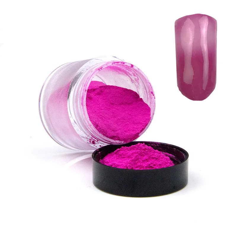 pink 04 Acryl ique Pour Ongle изменение температуры Polvo для ногтей Polimeros Nagels acryl ic пудра Хамелеон термальная Acrilico ногтей acryl Poudre - Цвет: pink 04