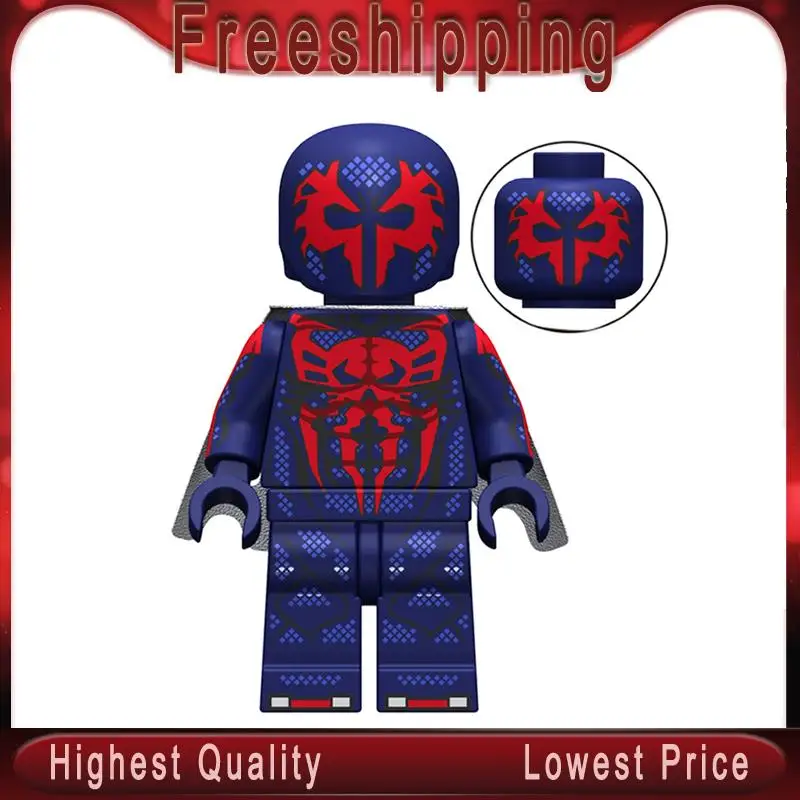 

Figures Building Blocks Super Heroes Frost Thunder Punisher Spiderman Toxin Ninjagoed Bricks Toys For Childrens xp113