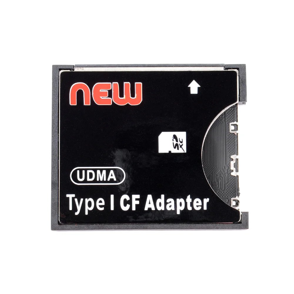 SDXC SDHC к стандартной компактной флэш-памяти типа I карты конвертер SD к адаптер CF кард-ридер до 128 ГБ