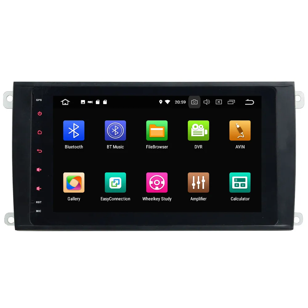 Best 8" IPS Octa Core 4G Android 8.1 4GB RAM 64GB ROM RDS Car DVD Multimedia Player Stereo Radio For Porsche Cayenne S GTS 2003-2010 1