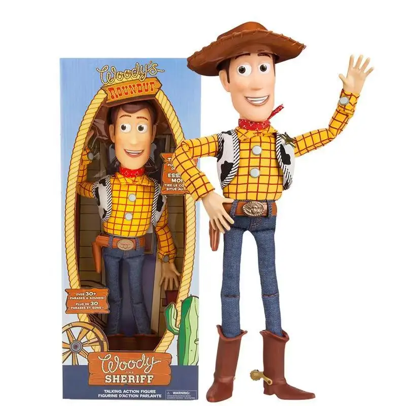

Toy Story 3 4 Talking Woody Action Figures Collectible Model Doll Toys For Children Christmas Birthday
