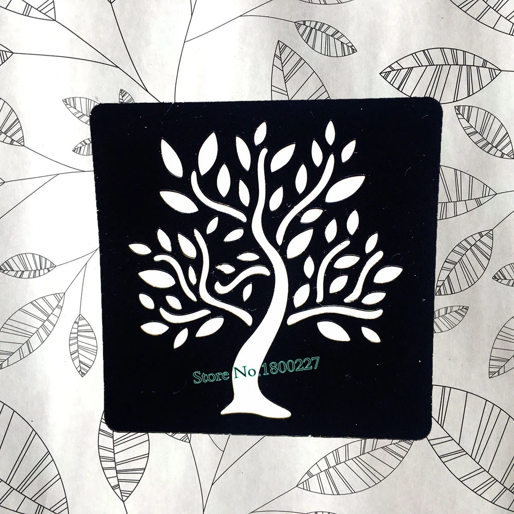 

Indian Henna Leaf Life Tree Tattoo Stencils Women Body Feet Arm Art Mehndi Tattoo Template Stencils For Airbrush Painting Draw