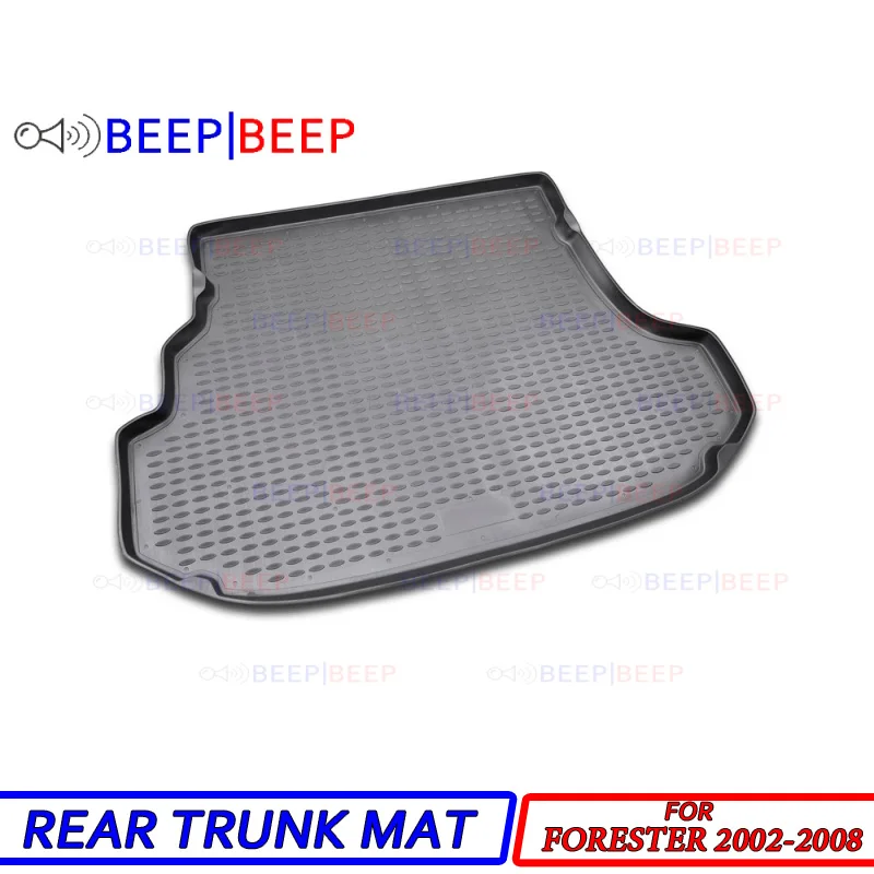 

For Subaru Forester 2002-2008 car trunk mat rear inner boot cargo tray floor carpet car styling interior decoration accessories