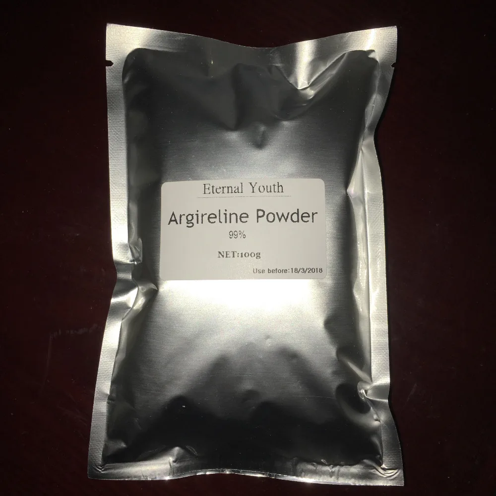 

100g 99% Argireline Powder Top Quality Cosmetic Raw Material Ingredient Acetyl Hexapeptide-8 Anti Aging Ageless Skin Care