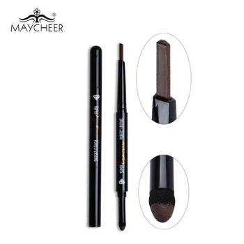 

Brand Makeup Double-end Eyebrow Pencil with Eyebrow Powder Make Up Waterproof Longlasting Automatic Eye Brow Pen Enhancer Kit