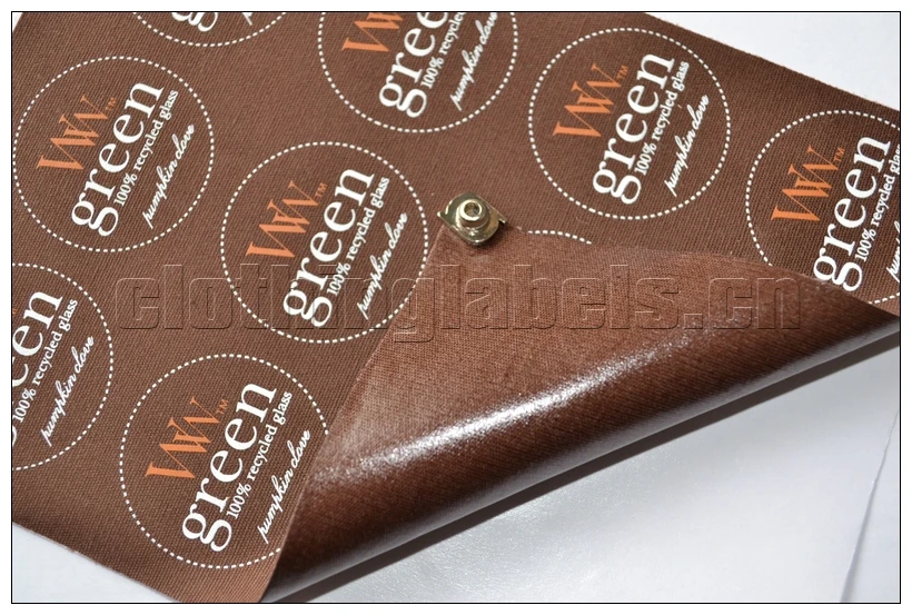 fabric sticker for bag shoes sew in fabric cotton sticker adhesive