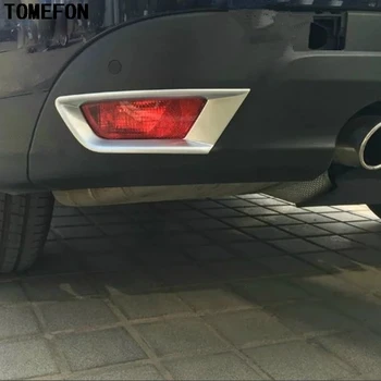 

For Jaguar F-Pace f pace X761 2016 2017 ABS Chrome Rear Tail Fog Light Lamp Stiker Cover Frame Accessories Moulding Trim 2pcs