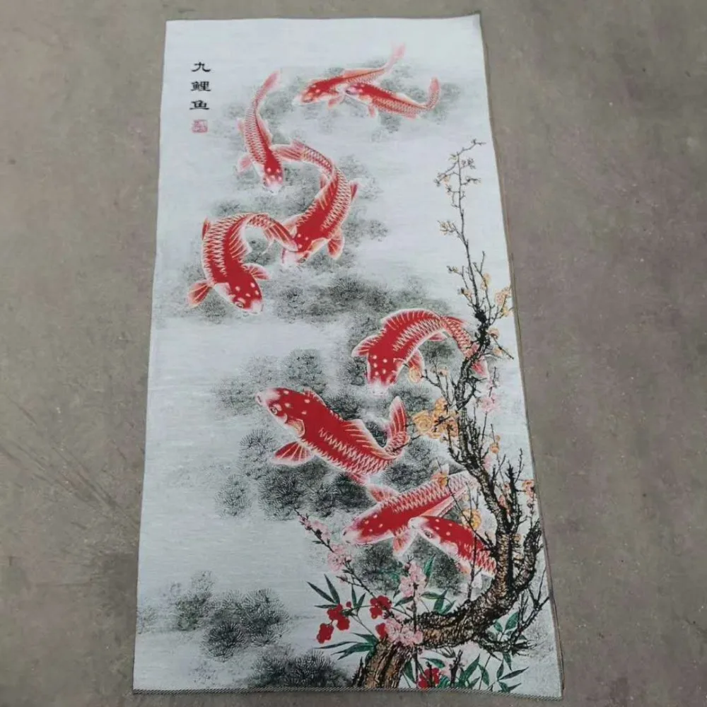 

Chinese boutique collection thangka embroidery (Jiu Yu) photo