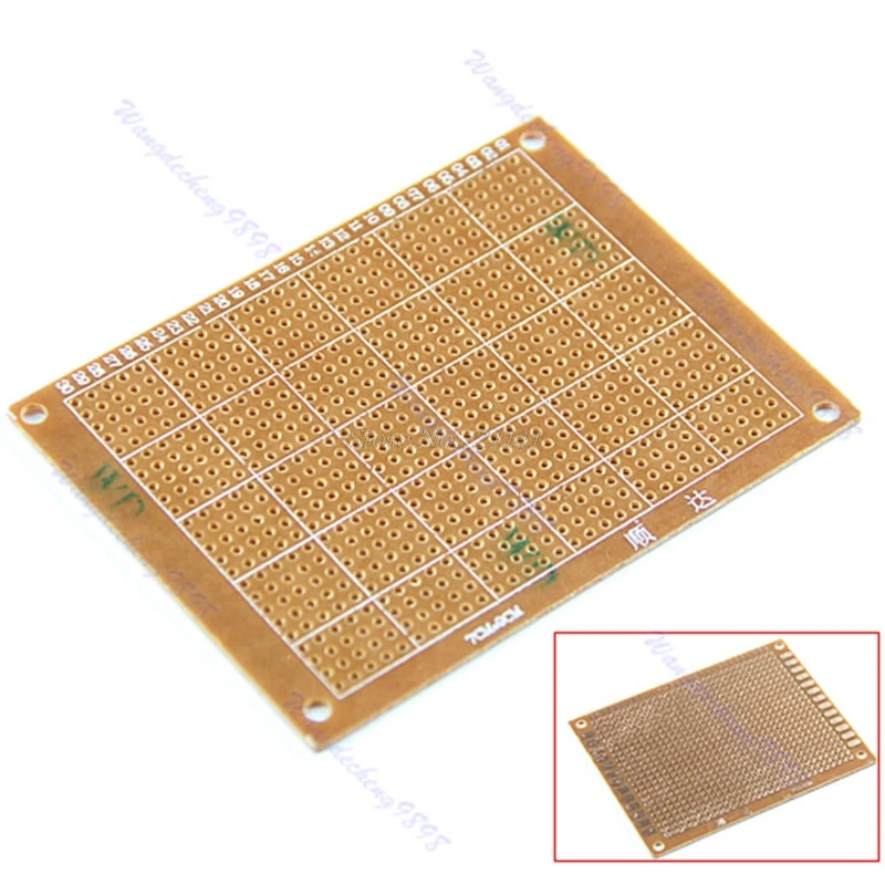 

DIY Prototype Paper PCB Panel Universal Board 1pc 7 x 9 cm Single-Sided New 2018