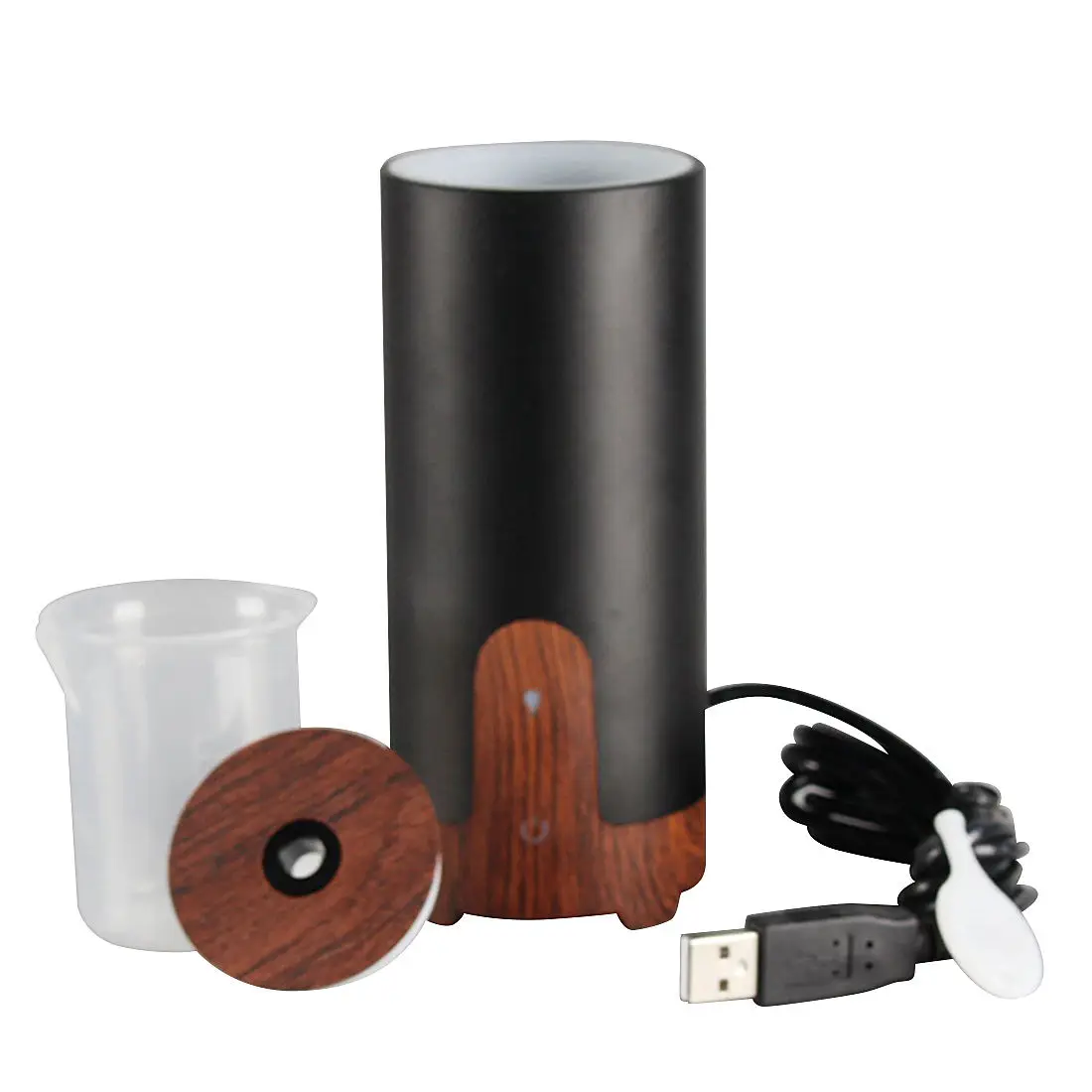 

Aromatherapy Essential Oil Ultrasonic Cool Mist Humidifier Aroma Air Purifier USB Portable with Touch Key and Waterless Shutoff