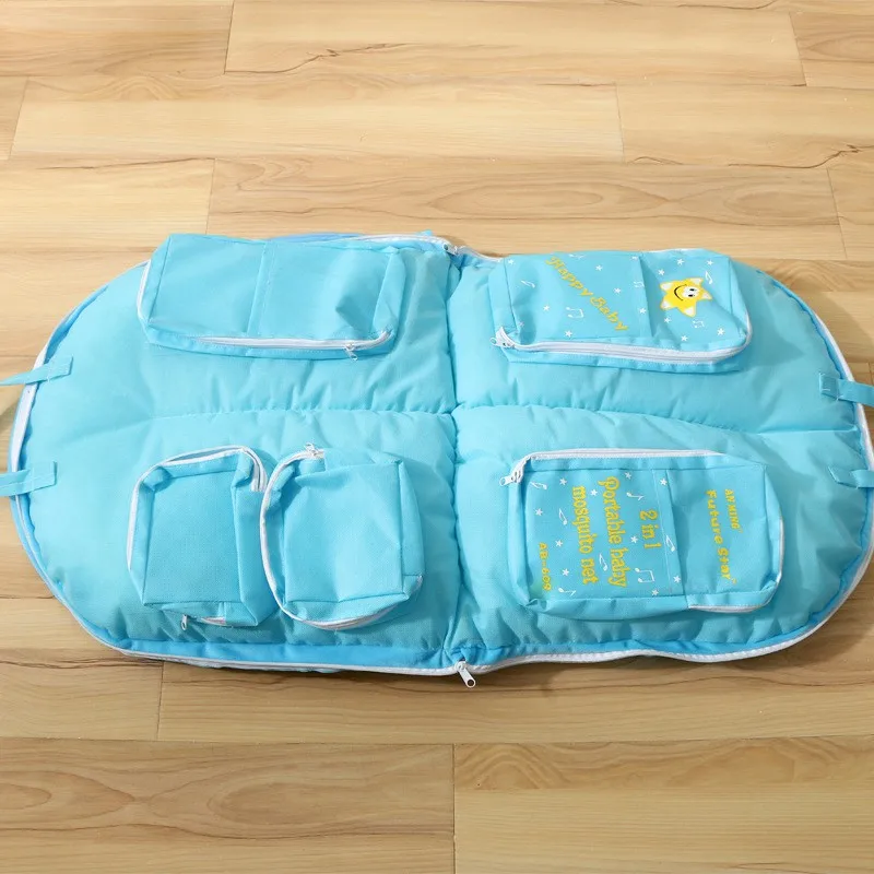 MOTOHOOD Baby Crib Tent Safety Net Crib Netting Cover - Foldable Baby Bed Mosquito Net Tent Kids Nursery baby Accessories (8)