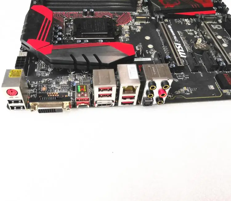 Оригинальная материнская плата MSI Z170A игровой M5 LGA 1151 DDR4 64 Гб USB2.0 USB3.0 USB3.1 Z170 рабочего Материнская плата