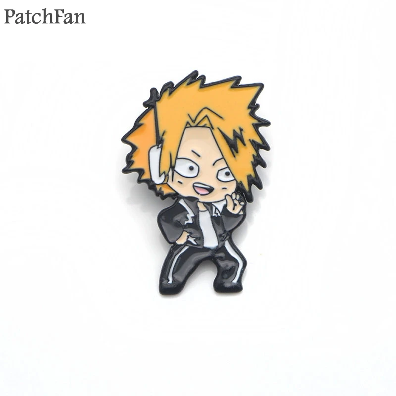 Patchfan 6 шт./компл. мультфильм цинка Pin мой герой булавки броши для мужчин и женщин