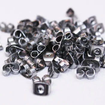 

1000pcs Stainless Steel Earnuts Earring Backings Backs Butterfly Backs (500 pairs) 6*5*3 mm