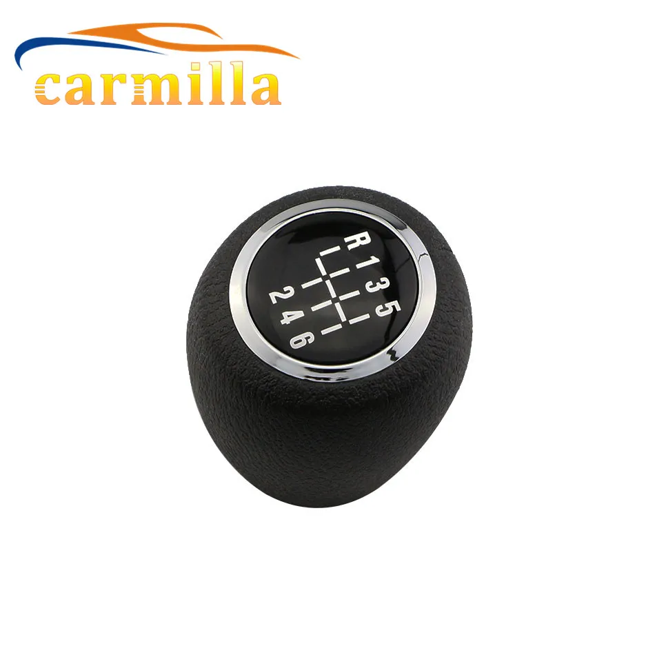 Carmilla 6 Speed Car Gear Head Shift Knob Handball for Chevrolet Cruze
