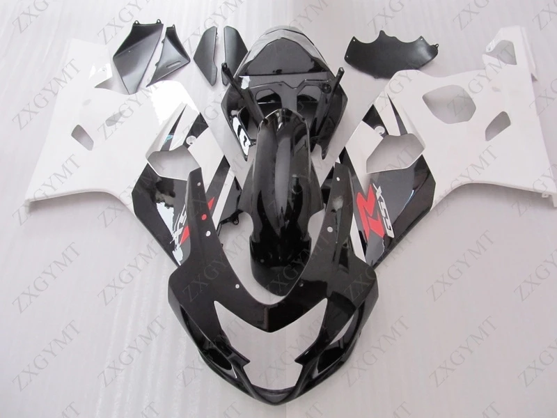 

Fairings GSX-R600 2004 - 2005 K4 White Black Abs Fairing GSX R 600 2004 Fairing GSXR 750 04