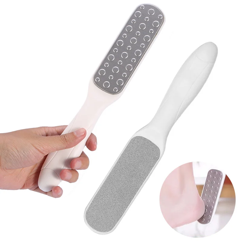 

Double Side Foot Rasp File Hard Dead Skin Callus Remover Cleaner Pedicure Feet Files Heel Grater Foot Care Tool Bathroom Brush