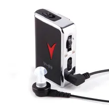 Mini pocket Hearing Aid AXON V-99 High Power Model Body Worn Analog Best Sound Amplifier Pocket audifonos para sordo Hearing aid
