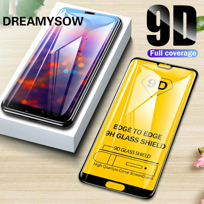 

9D Full Cover Tempered Glass For Huawei P Smart 2019 Honor 10i 20i 8S 8X 8C 8A Mate 10 20 P30 P20 P10 Lite Protective Film Case