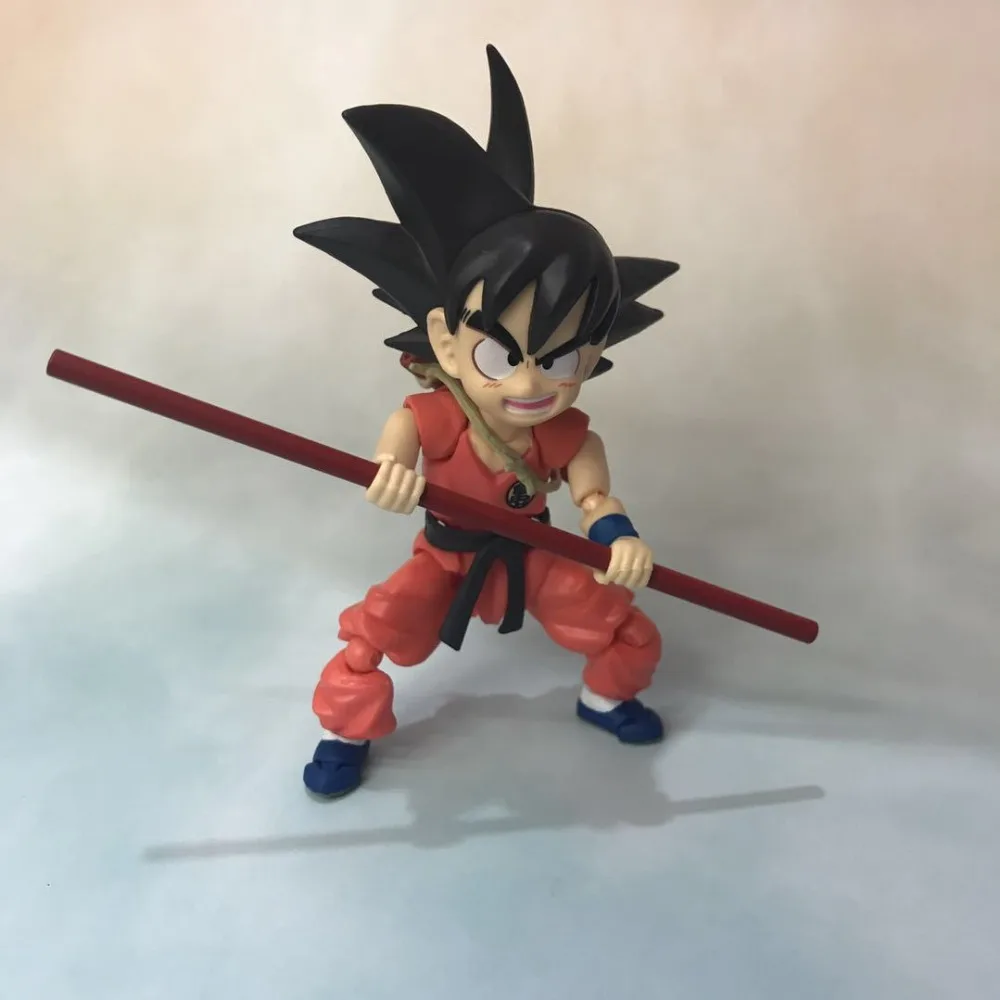 

Dragon Ball Figure Son Goku Young Goku Kakarotto Vegeta Chichi 14cm PVC Action Figure Doll Toys Kids Gift Brinquedos