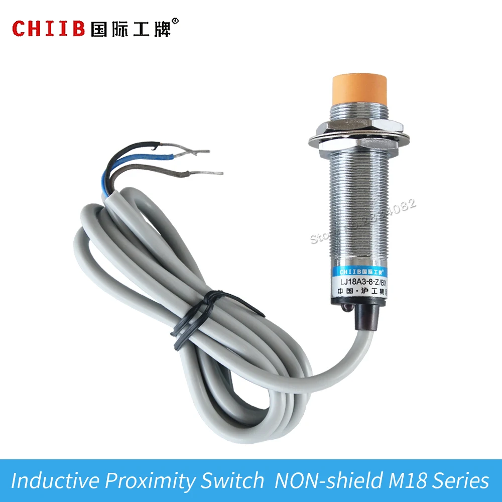 M18 AC220V DC24V 3 провода 2 NC без индуктивный датчик приближения выключатель 8 мм
