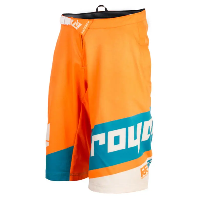 Новые летние дышащие шорты для мотокросса, для езды на горном велосипеде, для бездорожья, MTB MX DH, для горного велосипеда, мото короткие штаны - Цвет: FRB01-Orange