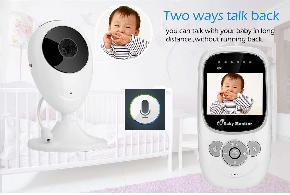 baby monitor you can talk through