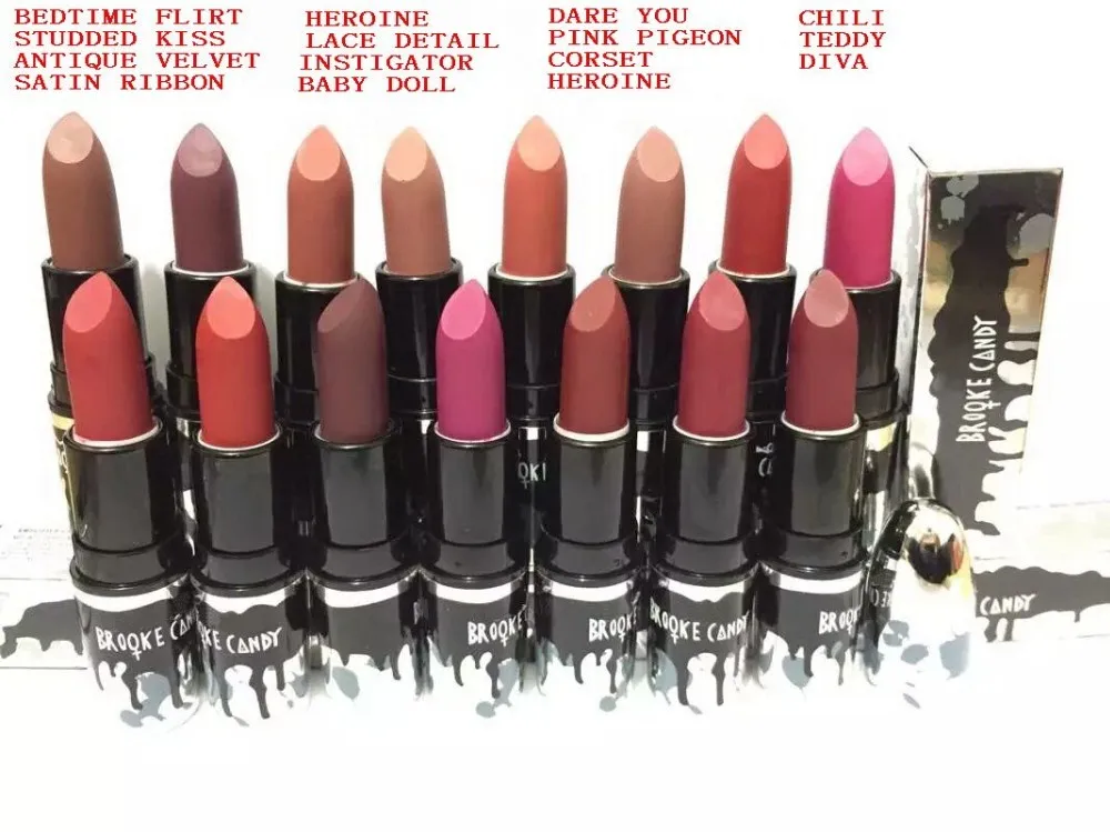 Nouvelle Limitée Mat Rouge à Lèvres Rouge à Lèvres Brooke