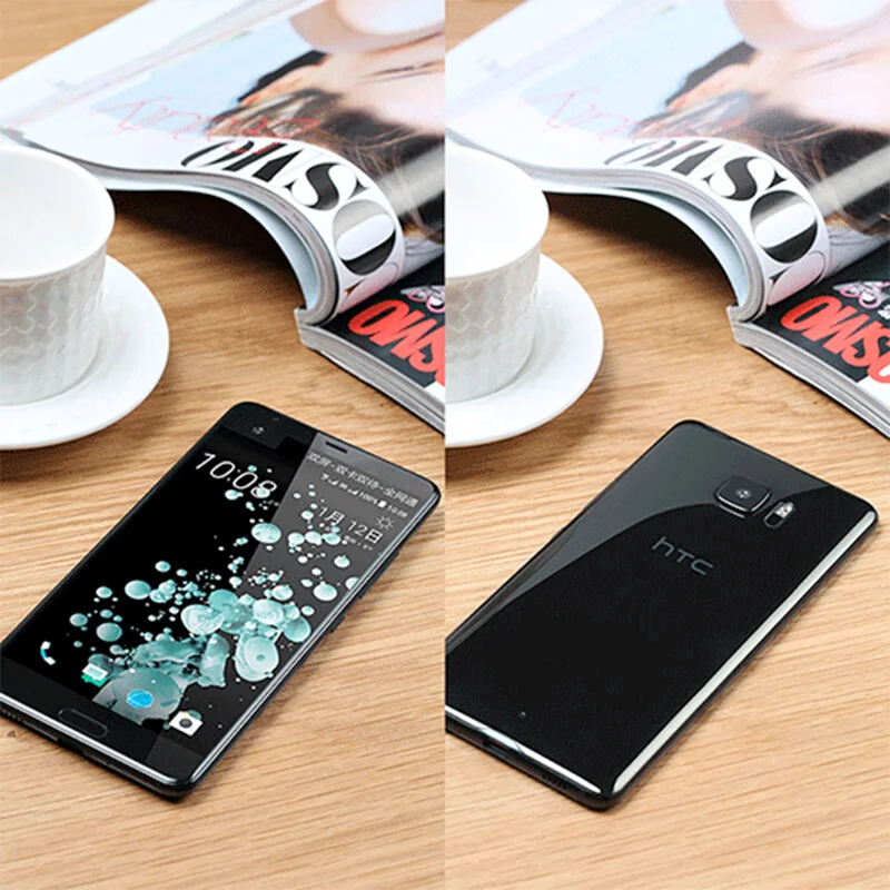 Official Original HTC U Ultra Dual Display 4GB RAM 64GB ROM Snapdragon 821 Mobile Phone 2560x1440px Android7.0 Quad Core 3000mAh