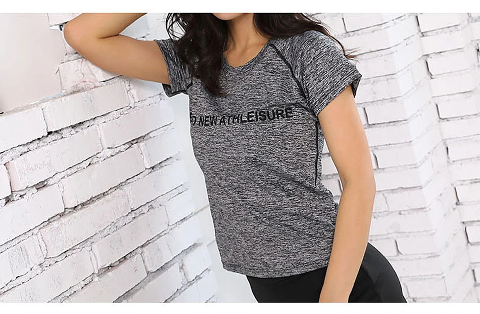 BLESSKISS/топ с коротким рукавом для йоги, Спортивная футболка, женская летняя дышащая футболка для фитнеса, одежда для спортзала, спортивная одежда, футболка для бега