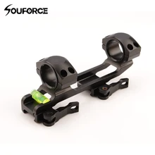 Dute диаметр 30 мм QD монтажный адаптер с пузырьковым уровнем подходит Вивер рейку крепление для прицела винтовки Охота