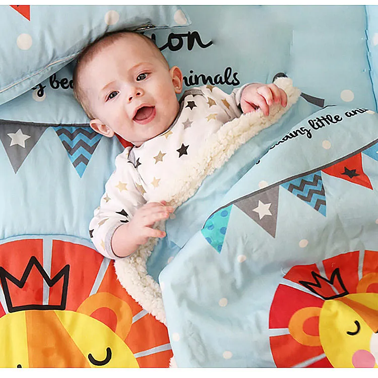 Baby blankets new thicken font b double b font layer fleece infant swaddle bebe envelope font