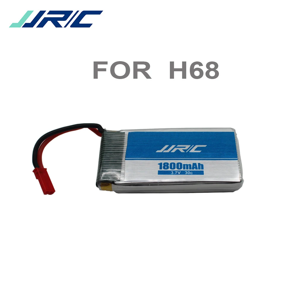 Оригинальные JJRC запасные части 3 7 V 1800mAh батарея для H68 аксессуары | Игрушки и хобби