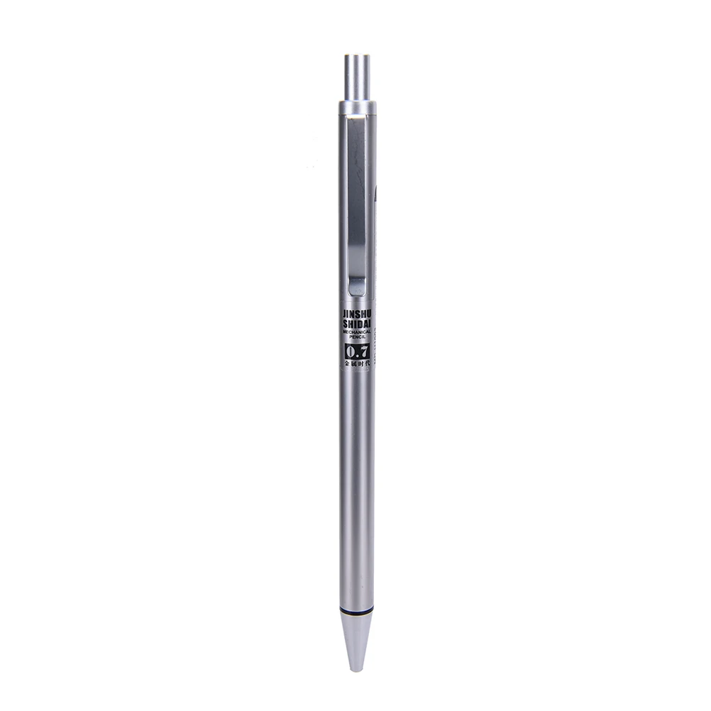 0,7 мм железный металлический механический карандаш креативный пресс автоматические ручки для письмо и рисование Канцтовары офисный школьный поставка