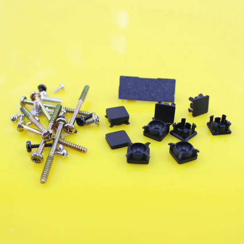 For PS3 Slim Console Screws with Screw Rubber Feet Cover Setin