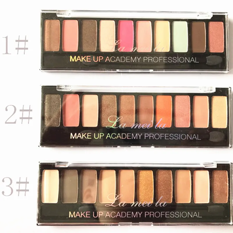 

Professional Eyeshadow Palette Waterproof Eye Pigment Mineral Powder 14 Color Shimmer Matte Eye Shadow Palette Makeup Tools