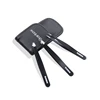 Brainbow 3pcs Eyebrow Tweezer Set Stainless Steel Slant Tip/Point Tip/Flat Tip Eyes Tweezers For Face Hair Removal Make Up Tools 5