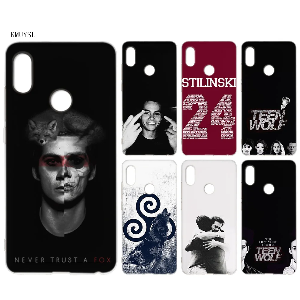 

KMUYSL Teen Wolf Tv Show Dylan O'brien TPU Clear Soft Case Cover Shell for Xiaomi 8 Redmi 6A 6 Note 5 4X 4 A1 S2 Plus Pro