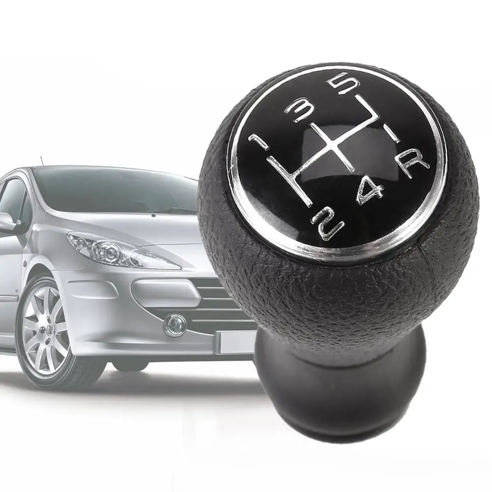 

Universal Modification 5 Speed Manual Car Gear Shift Shifter Knob for CITROEN C1 C3 C4 / For PEUGEOT 106 107 205 206 Chrome